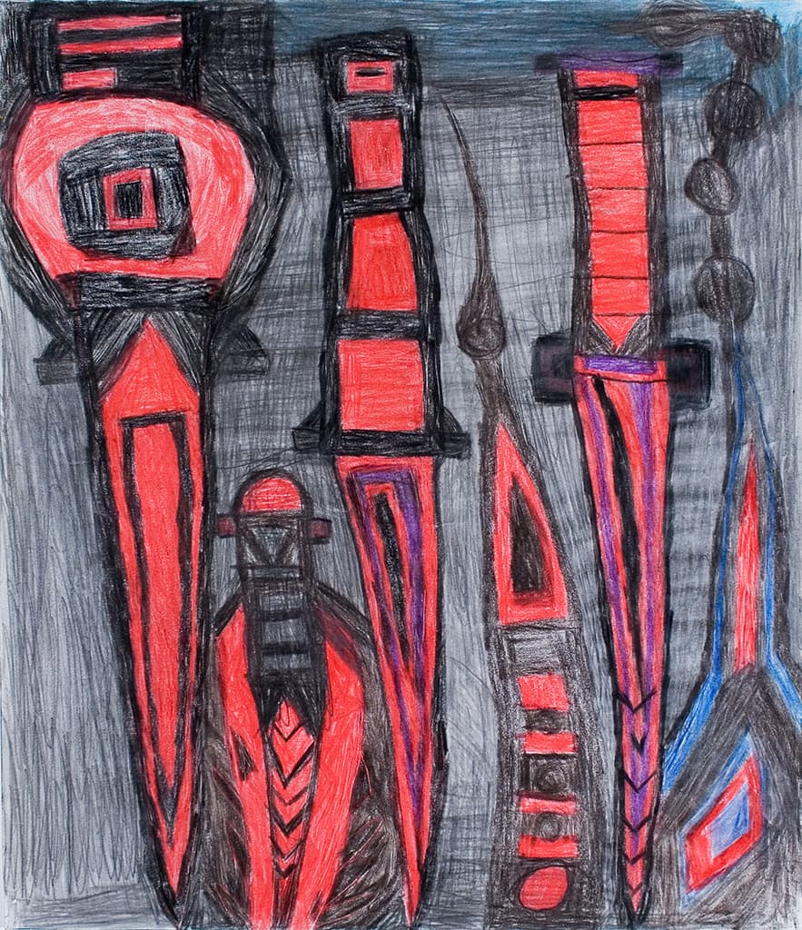 Artwork by Gary Brewer, NAEMI collection
